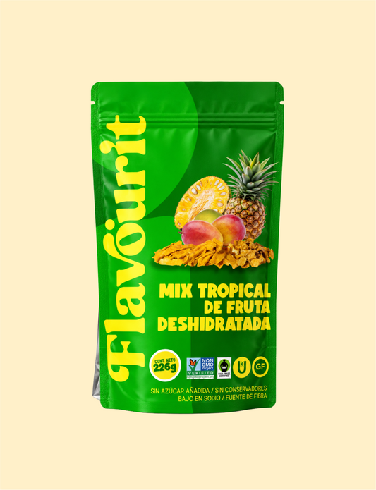 Mix Tropical de Fruta Deshidratada, Bolsa Pouch Mediana 226g