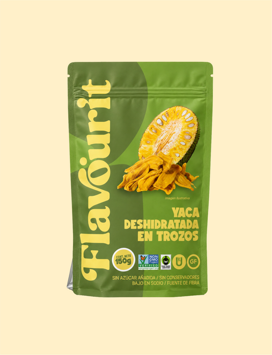 Yaca Deshidratada en Trozos, Bolsa Pouch Mediana 150g