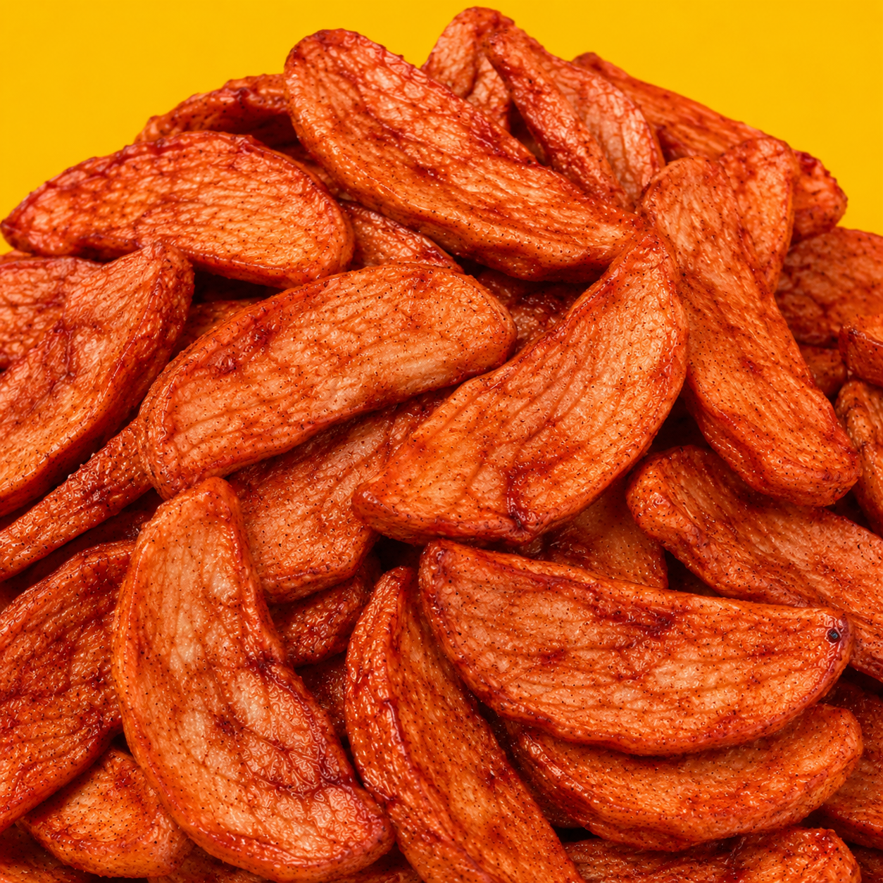 Dried Apple Wedges with Chamoy, Large Pouch Bag 7oz