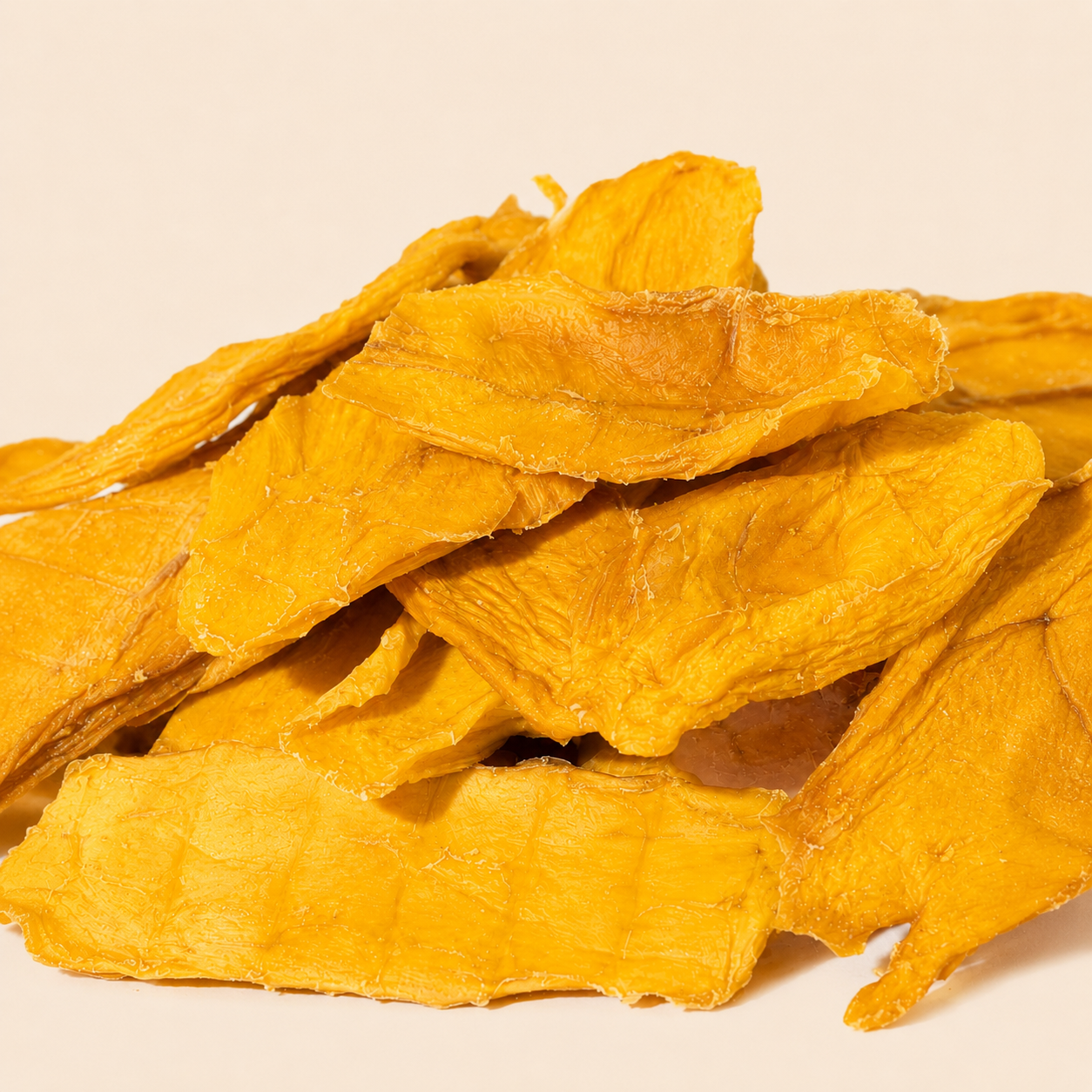 Organic Dried Mango Strips, Large Pouch Bag 1lb