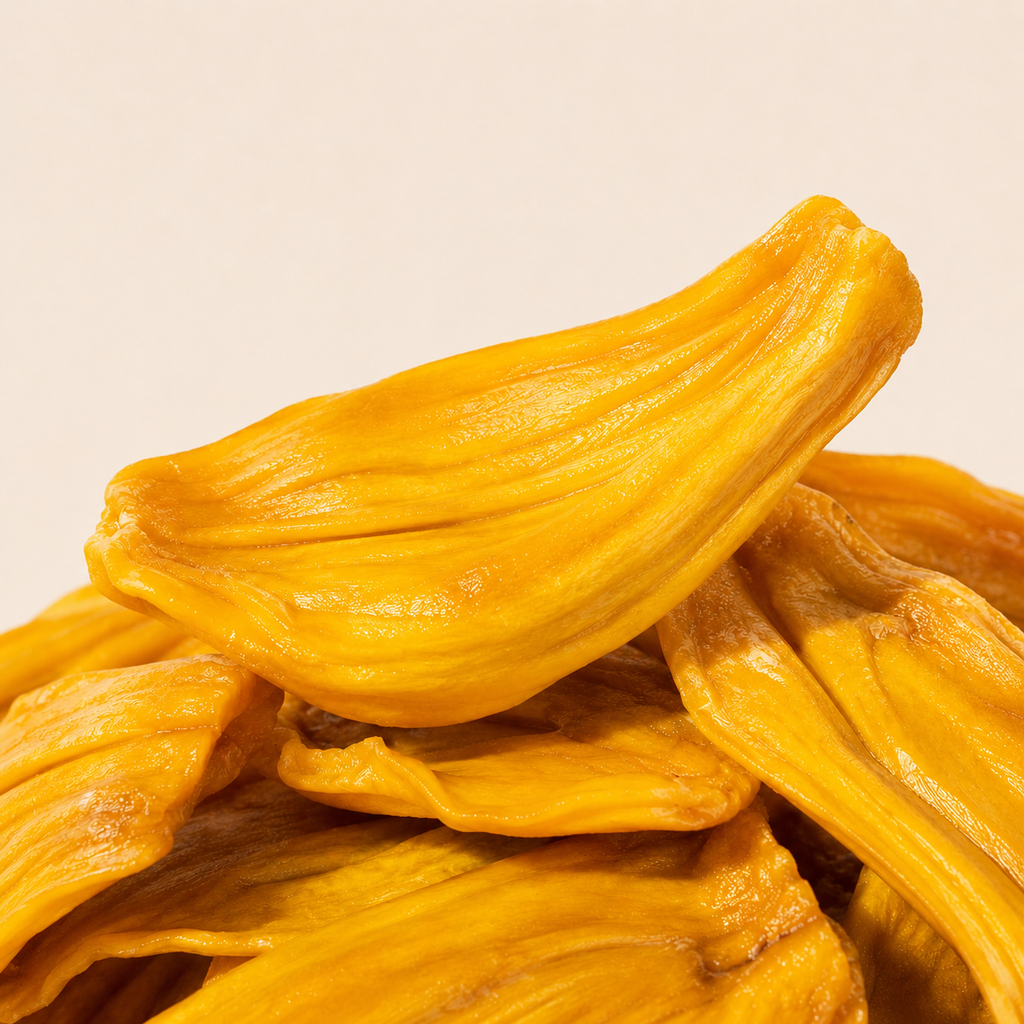 Dried Jackfruit Chunks, Medium Pouch Bag 5.3oz