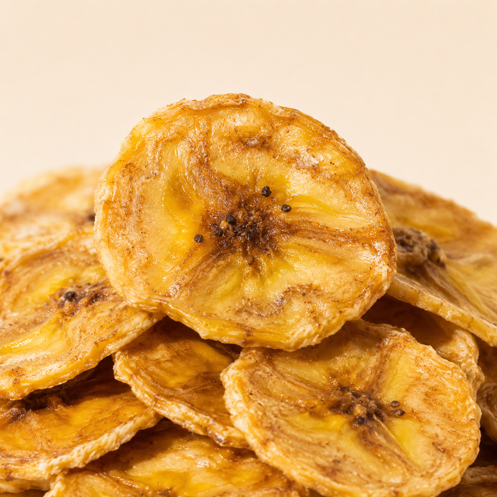 Dried Plantain Coins, Medium Pouch Bag 4.2oz